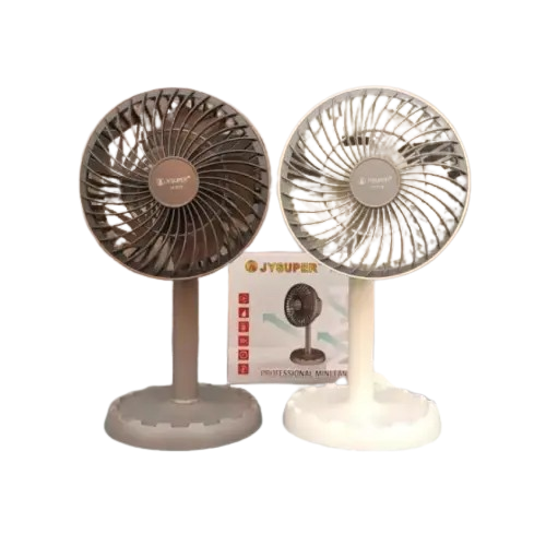 Jy Super JY-2570 Professional 6 Battery Rechargeable Portable Table Fan